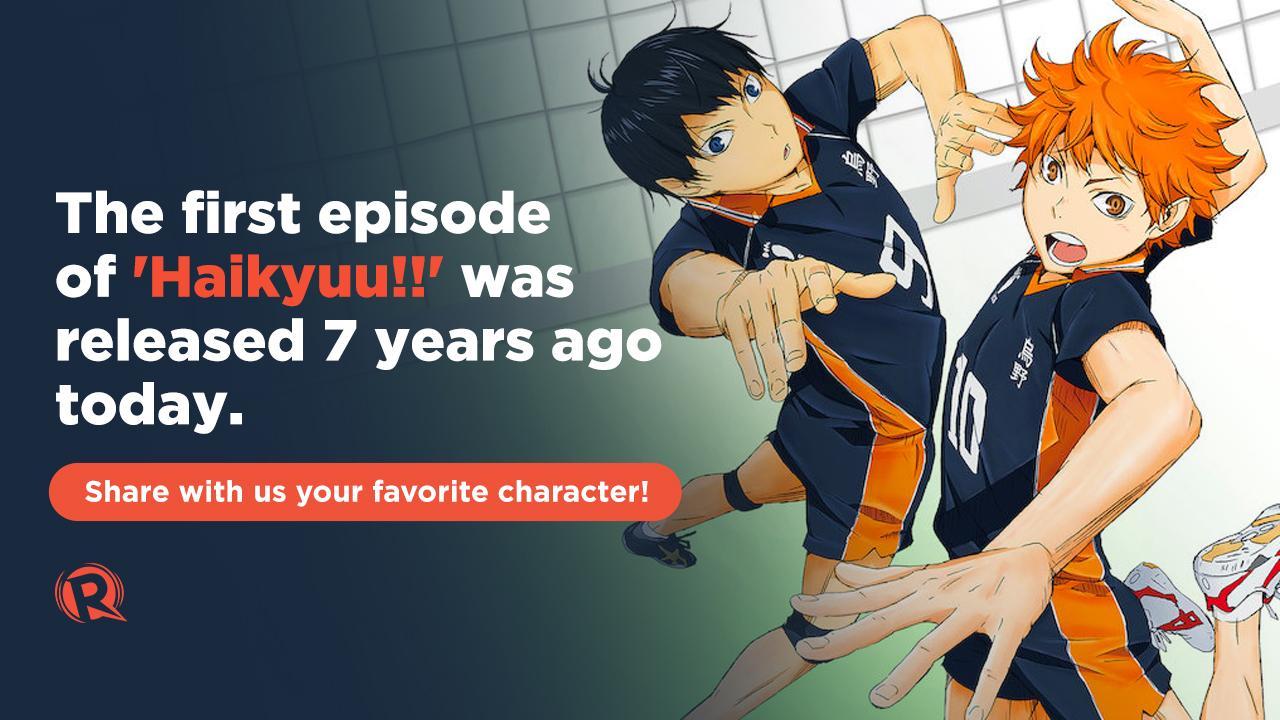 Rappler on X: Oya? Oya, oya, oya! 🏐 'Haikyuu!' premiered 7 years ago  today on April 6, 2014. Share with us your favorite character! READ:    / X