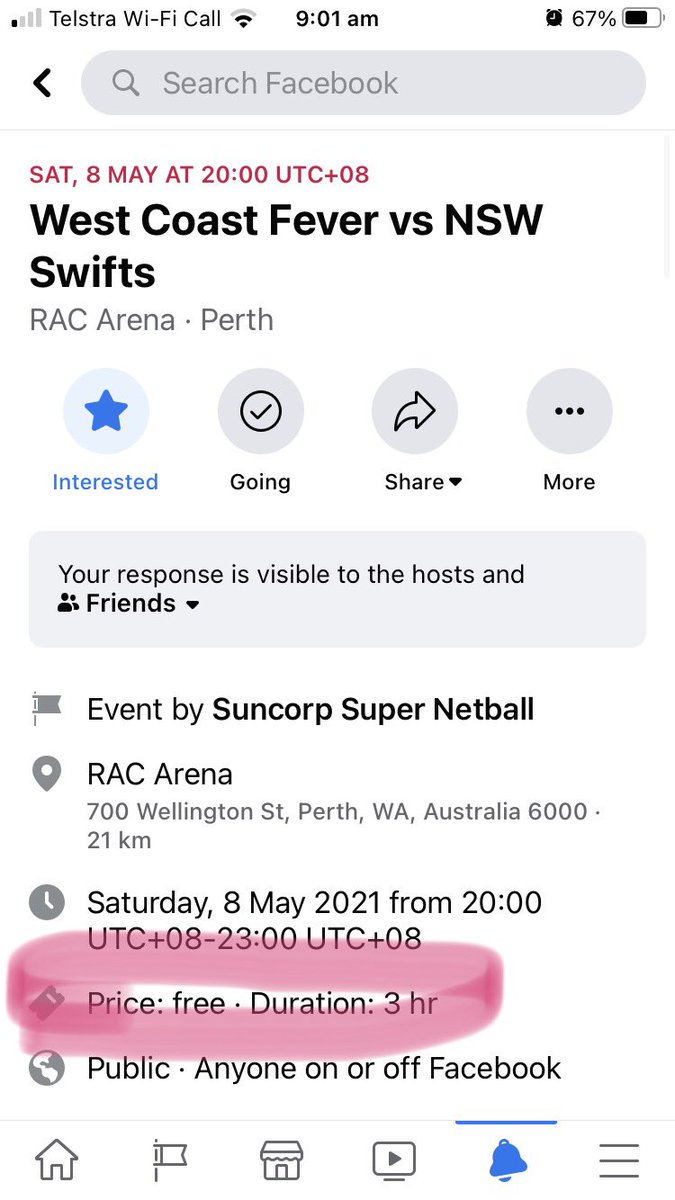 • I T ‘ S • F R E E •

Are you sure mate? 🤣 just got a notification that <a href="/SuperNetball/">Suncorp Super Netball</a> posted something that might interest me.... Not sure it’s for free though???
