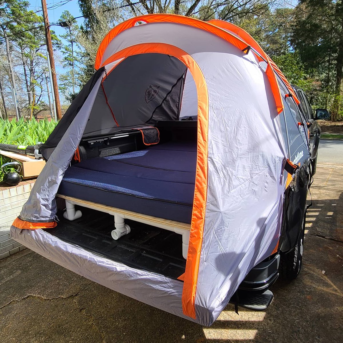 Mon, Apr 5, Book Day #46-fine tuned and submitted a short essay but otherwise squandered today.-talked on phone w friends a couple of hours then worked on truck glamping project and made yet another trip to Lowe's for lumber-will do better tomorrow #writingaccountability