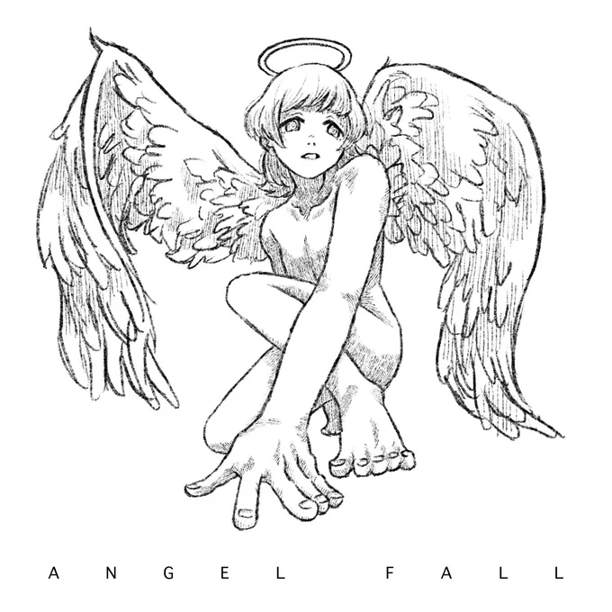 Angel Fall #イラスト