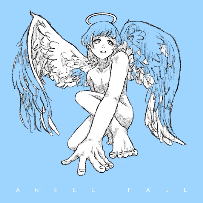 Angel Fall #イラスト