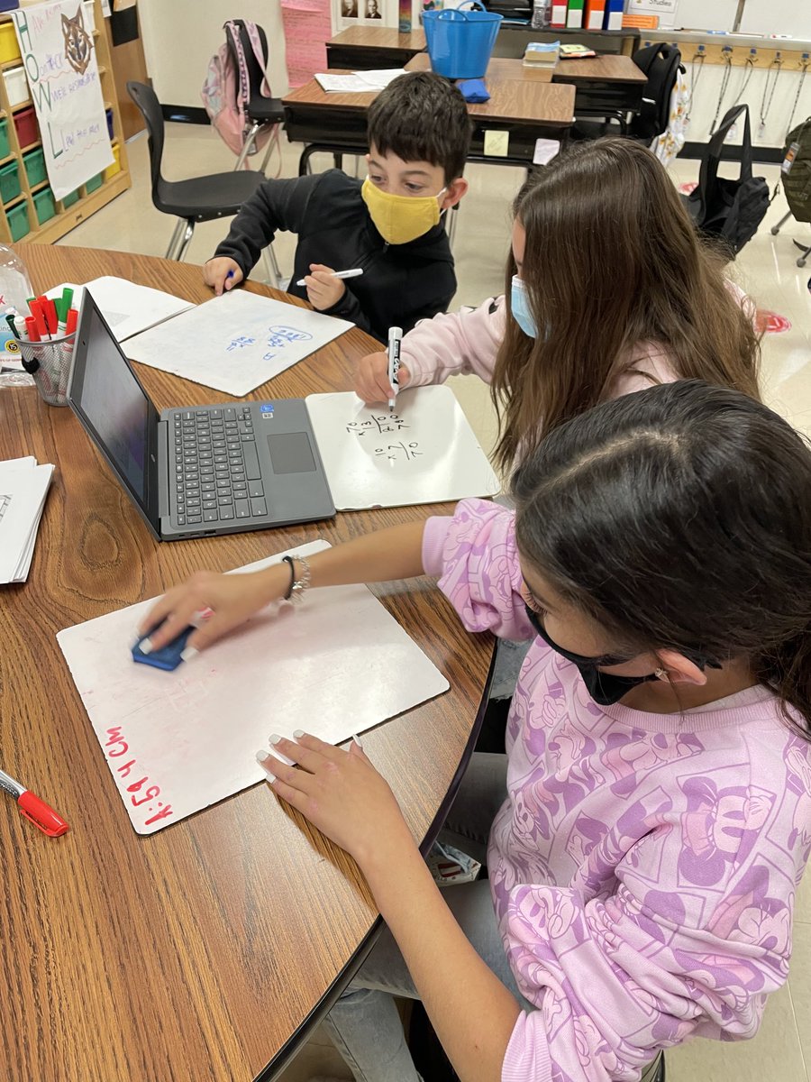 krasco9's tweet photo. Working together to “breakout” during our unit review today! Math IS fun! https://t.co/gfG3ovu1Ut