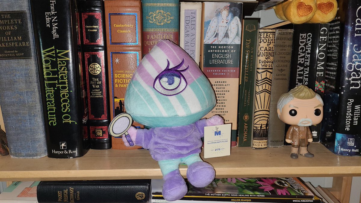 Elervim's tweet photo. She's finally here, @iilluminaughtii, and ready to judge all of my life choices. 🔍 https://t.co/u9cZkQL7o2