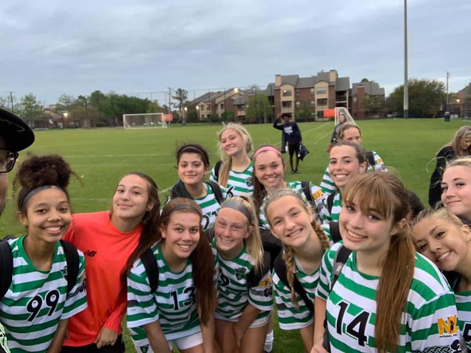 Kept the shutout in the Texas Lightning Showcase over Easter weekend!! I’m so happy to be back on the soccer field with my teammates!!