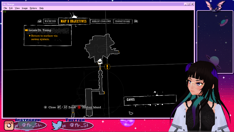 Ar_Strnge's tweet photo. ya andamos en vivo con un stream de dos horas de Batman: Arkham Asylum, pasense a dar una vuelta y a platicar
https://t.co/PqXchsBIFD
#Vstreamer #vstreamerlatam #twitch #VTuberES #vtuber #virtualstreamer #gamergirl #twitchmexico https://t.co/aNBtNqUGU4