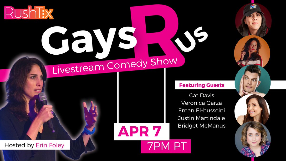 cat_davis's tweet photo. I’m very pregnant. Is there anything funny about it??! Let’s find out! GAYS R US on Wednesday at 7 PST https://t.co/BLse0PcCn0