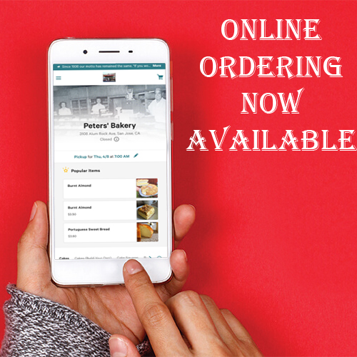 PetersBakery's tweet photo. Head on over to https://t.co/GVwhqXbEW0 and check it out now.
#alumrock #sanjose #essj #petersbakery #burntalmondcake #onlineorder #historicsanjose #AboutTime https://t.co/zqf76PKL1q