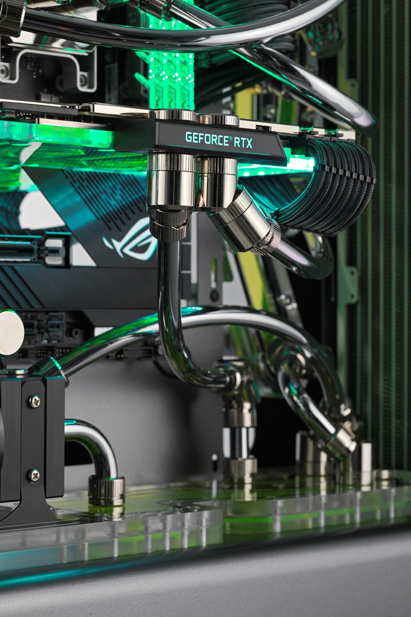 ASUS_ROGNA's tweet photo. ⚡️ Crazy. Powerful. PC. ⚡️

@modsbyben's latest custom PC for actor @henrygolding, embodies the perfect combination of utility &amp; aesthetics #ASUSPCDIY

Read more about the inspo for this pistachio PC from @HYPEBEAST  >> https://t.co/uy0gwwzmTU https://t.co/QdIb9kTypD