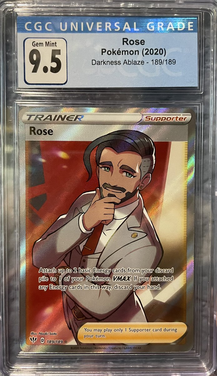 GammonF_'s tweet photo. And another giveaway for the PokéManiacs!

Full Art Trainer Rose CGC 9.5

To Enter you must:
Like
Retweet
Follow
Comment your favorite trainer

One lucky Winner will be selected &amp; announced on April 12

#Pokémon #PokemonTCG #Pokemon25 https://t.co/Q62Jin5Xgv