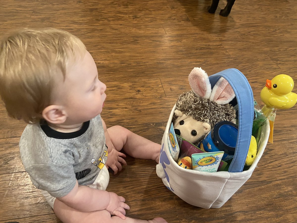 EmilyHamilton68's tweet photo. Eli’s 1st Easter 🐣 https://t.co/MgxKbFexXs