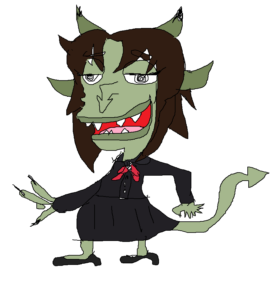 MrGooseberryVT's tweet photo. This is the first time I have released a curse upon the world so powerful that I felt physically ill. After finishing this snakes began manifesting in my phone and the devil texted me "u up". Take this away @Fuanchan2 please. #fuart #Vtuber https://t.co/3J9KSIYuty