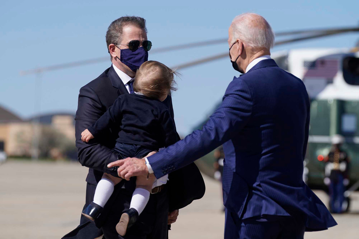 Hunter Biden convinced father to publicly support his relationship with brother's widow