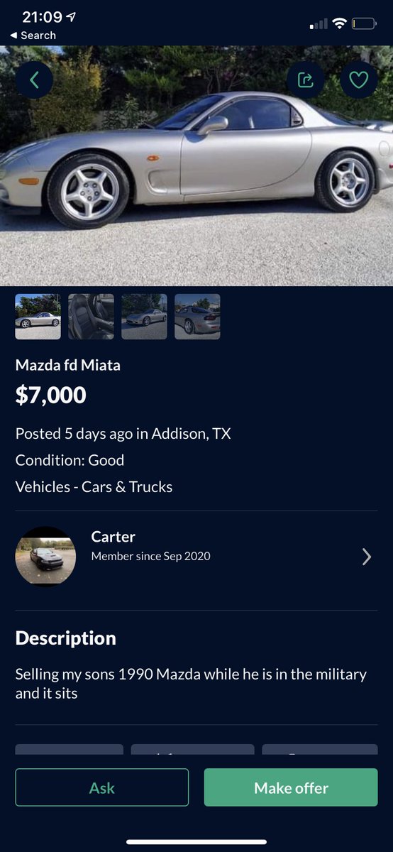 Imagine coming back to the states from overseas and yo pops sold your FD to some TikTok kid😂💀💀💀💀