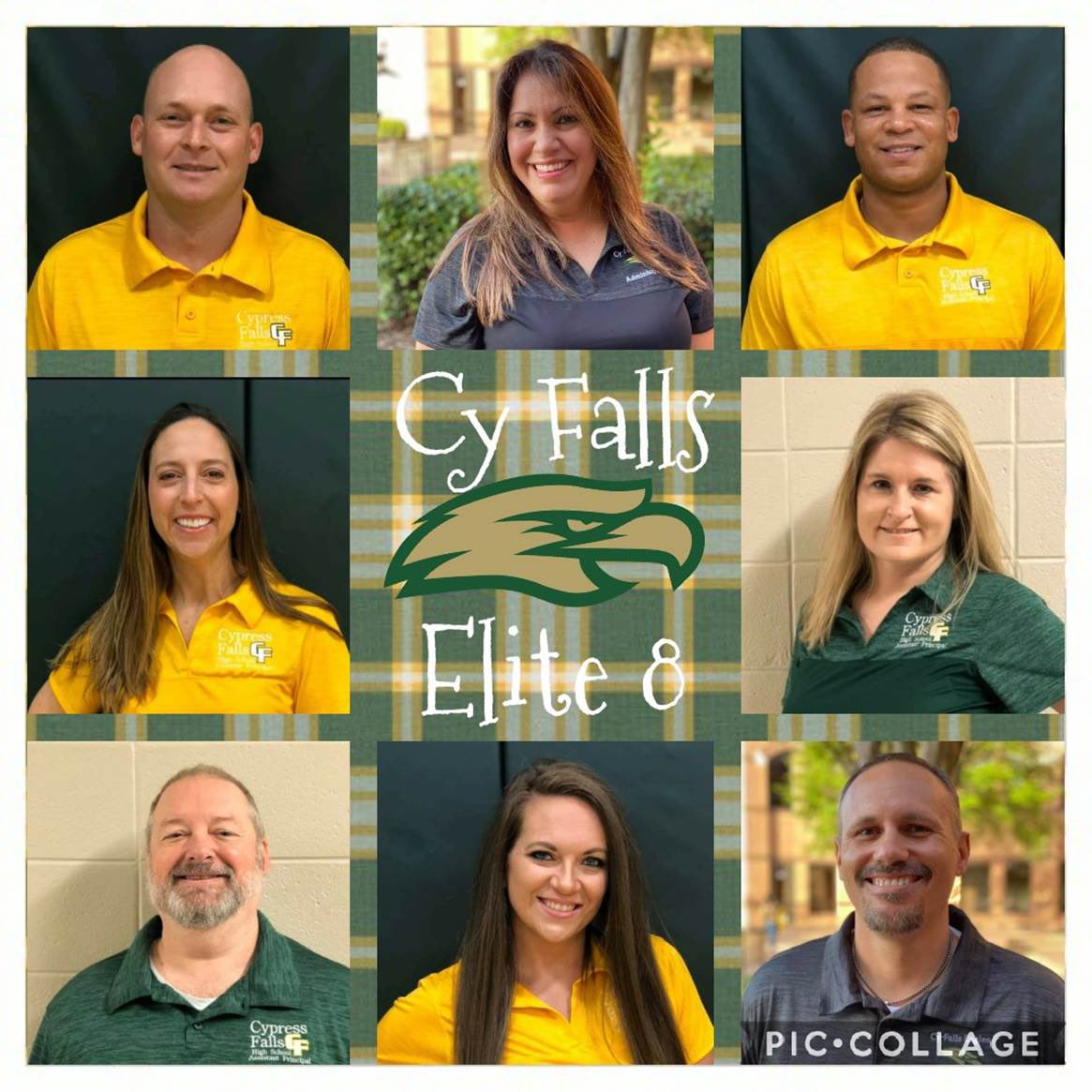 Great team players! Always impressed with @cyfallshs administration and their pride in their kids and school!
