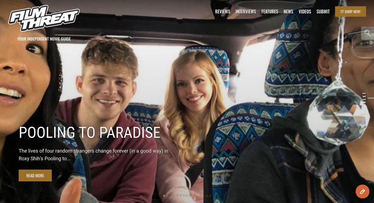 “Four strangers at different points in their lives, coming together and learning a little about themselves…” Alan Ng is Pooling To Paradise with some new friends.
filmthreat.com/reviews/poolin… #SupportIndieFilm #PoolingToParadise #Drama