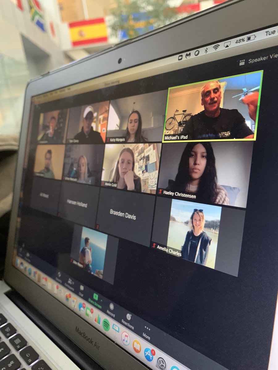 BYUPolitics's tweet photo. This past Tuesday night, we had the opportunity to meet with Sheriff Michael Chitwood via zoom. When asked, “What would you tell this generation of college students?” Chief Chitwood replied, “Change begins with you. If you want change, you’re the generation that’s gonna do that.” https://t.co/I0CbHTHdXn