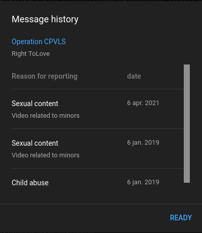KevinTheunis's tweet photo. @TeamYouTube  Please check out this channel, 
It promotes child abuse and features links to .onion sites leading to pro-pedophilia forums.

Thank you

#stopchildabuse #justice https://t.co/UtqBX8geUM