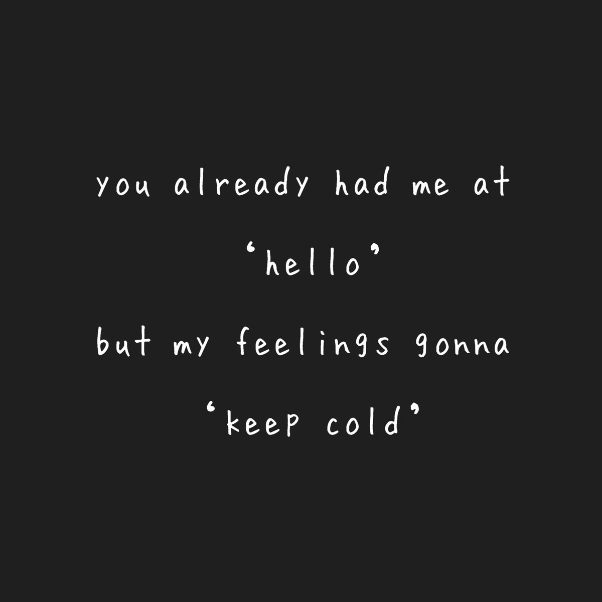 🎵 Keep Cold - NUMCHA

music.apple.com/th/album/keep-…

#apoKlypse #lyrics #quotes #keepcold #numcha