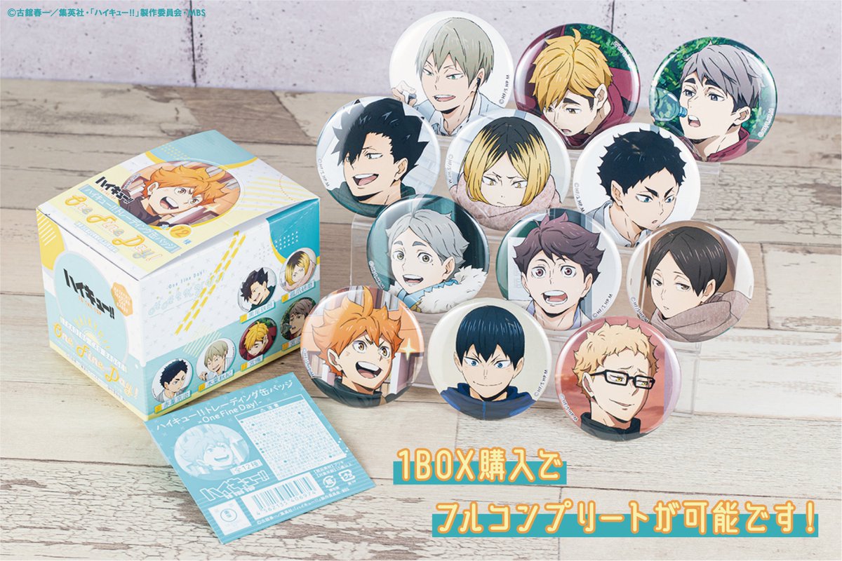 ヤマト工芸 ハイキュー!! One Fine Day! 缶バッジ - 通販
