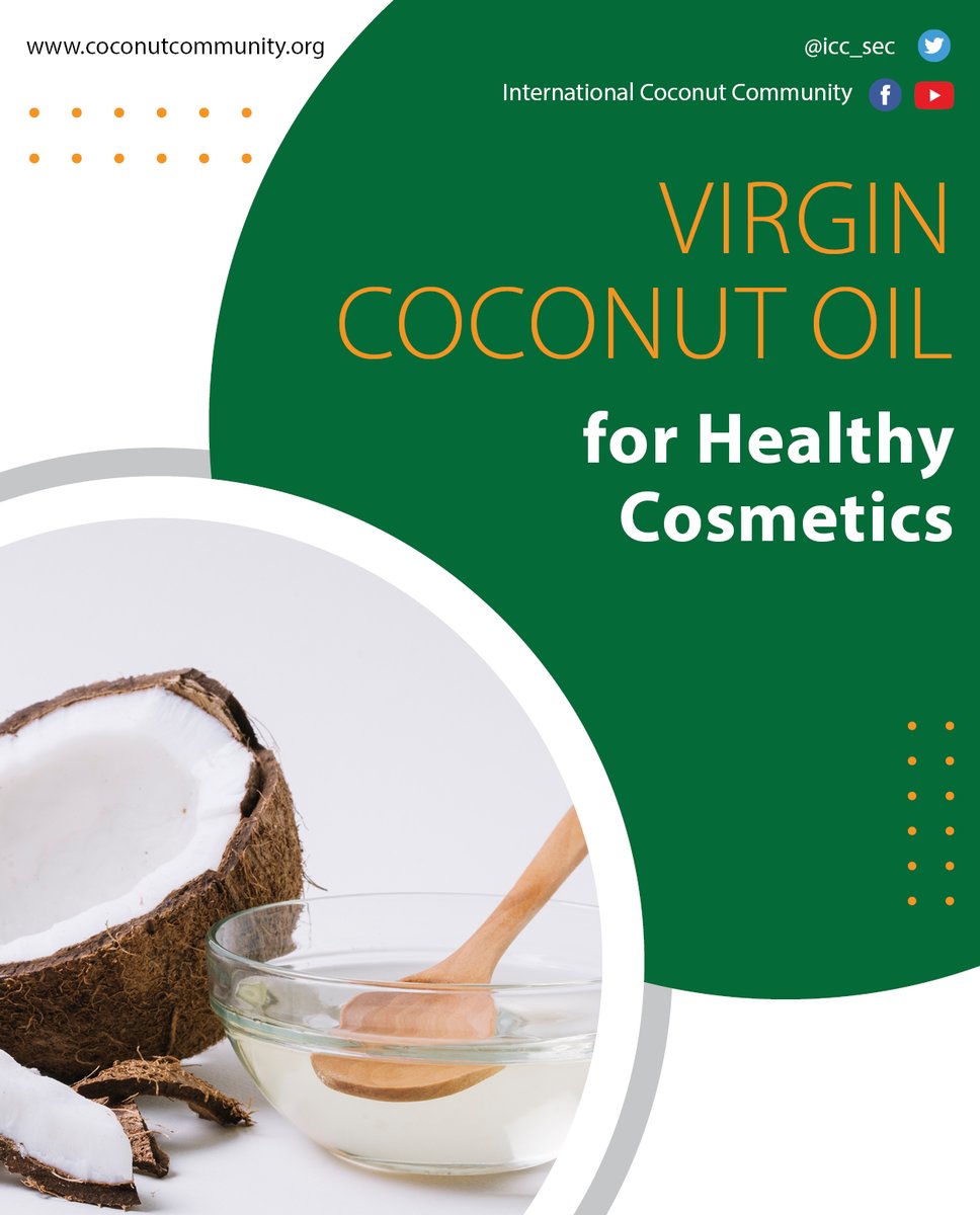 icc_sec's tweet photo. Virgin Coconut Oil, for Healthy Cosmetics
.
#coconut #coconutoil #coconuts #coconuttree #coconutoilbenefits #coconutlover #moisturizer #shampoo #lipbalm #virgincoconutoil #cosmetics #cosmetic #beauty #healthy #lauricacid
.
#GoCoconut #internationalcoconutcommunity https://t.co/hsFpfInuEA