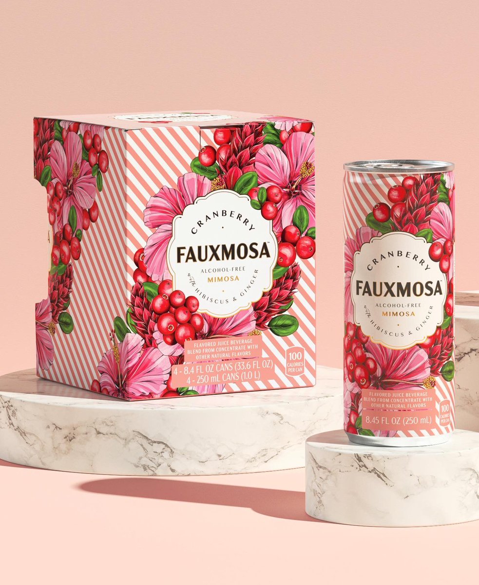 littlepatterns's tweet image. Packaging inspo, tastes as pretty as it looks @drinkfauxmo