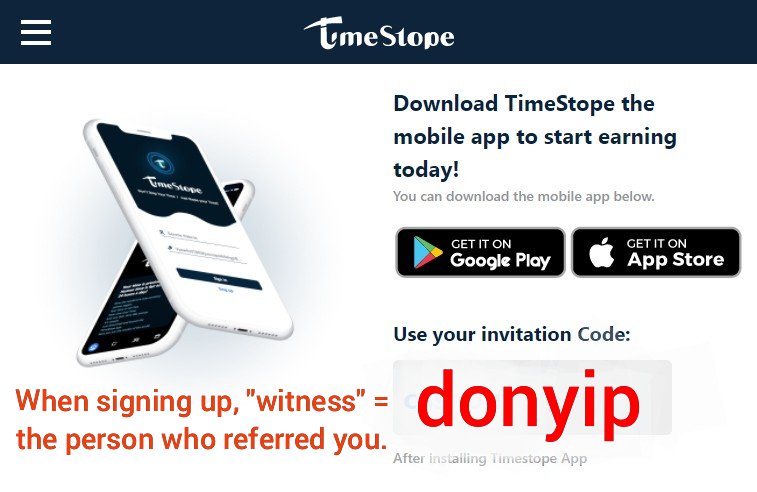 TimeStope_USA's tweet photo. TimeStope update! Wallet, KYC, and Stoping explained by a fellow witness on YouTube. 

https://t.co/Ft0lNkHoiG Referral Witness: donyip 

https://t.co/VtdHwGuTzj https://t.co/5zbOdsWbix
