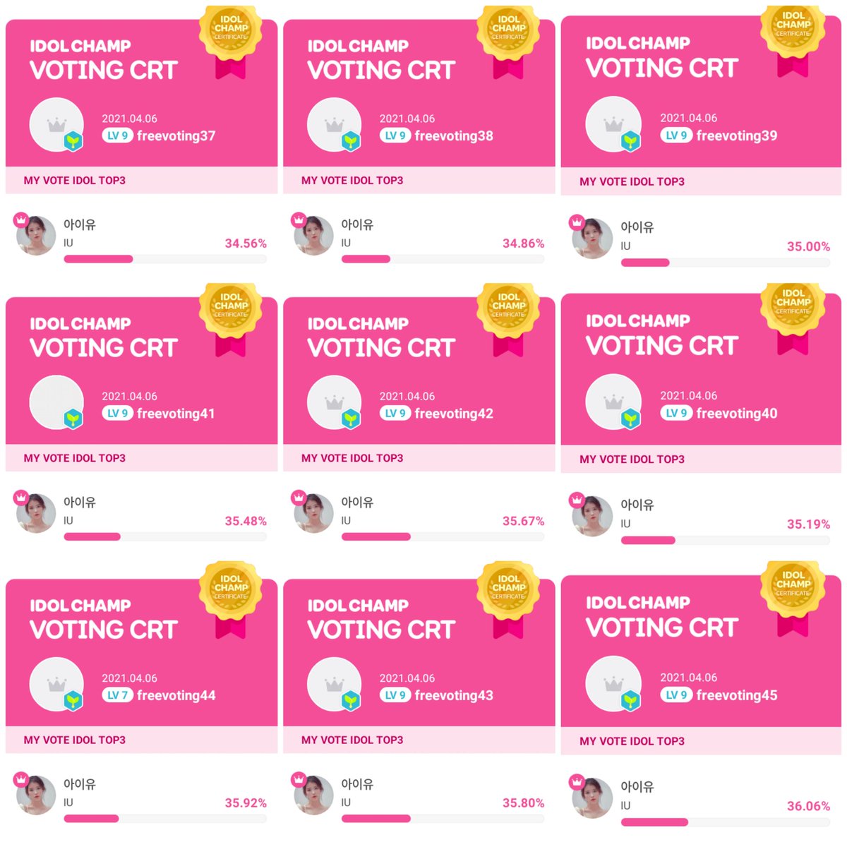 IdolFreeVoting tweet media