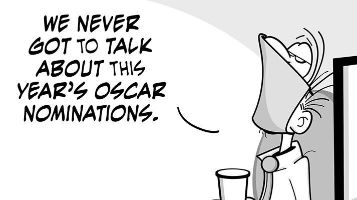 Today's new comic, James and Jim discuss the Oscar Nominations. #466 - Choose Wisely.
To read the full comic, click on the link below:

filmsvsmoviescomic.com/comic/466-choo…
#filmsvsmoviescomic #donjmorgan