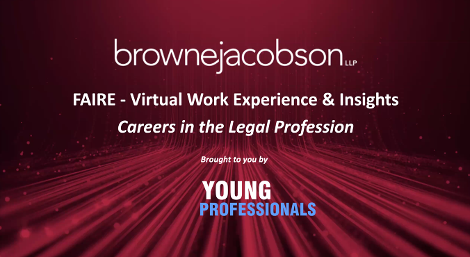 brownejacobson's tweet photo. It's been an insightful morning at our #FAIREAccess #legal careers event with @youngprouk so far. After a short break we'll be back to hear more on the varied areas of law, and the difference between a #barrister and a #solicitor https://t.co/d8vMZPltcl