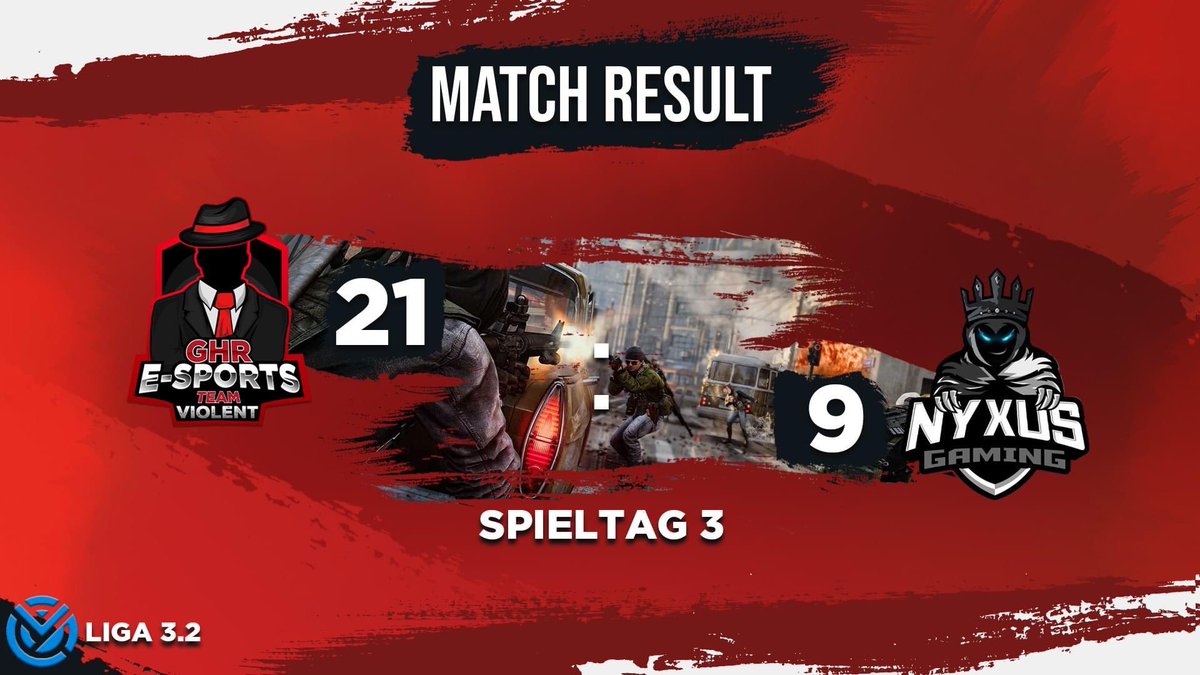 🔴 CoD - @CGLeague_DE - Match Result ⚫⠀
⠀
➡️ Nächster Sieg für Violent! Unsere Jungs sind gut drauf und konnten den 3. Spieltag souverän mit einem Sieg abschließen! 🙏⠀

Match Details:
instagram.com/p/CNUW3TJAm6h/

GGan <a href="/NyxusG/">Nyxus_Gaming</a> 

#playhardbeagentleman #cod