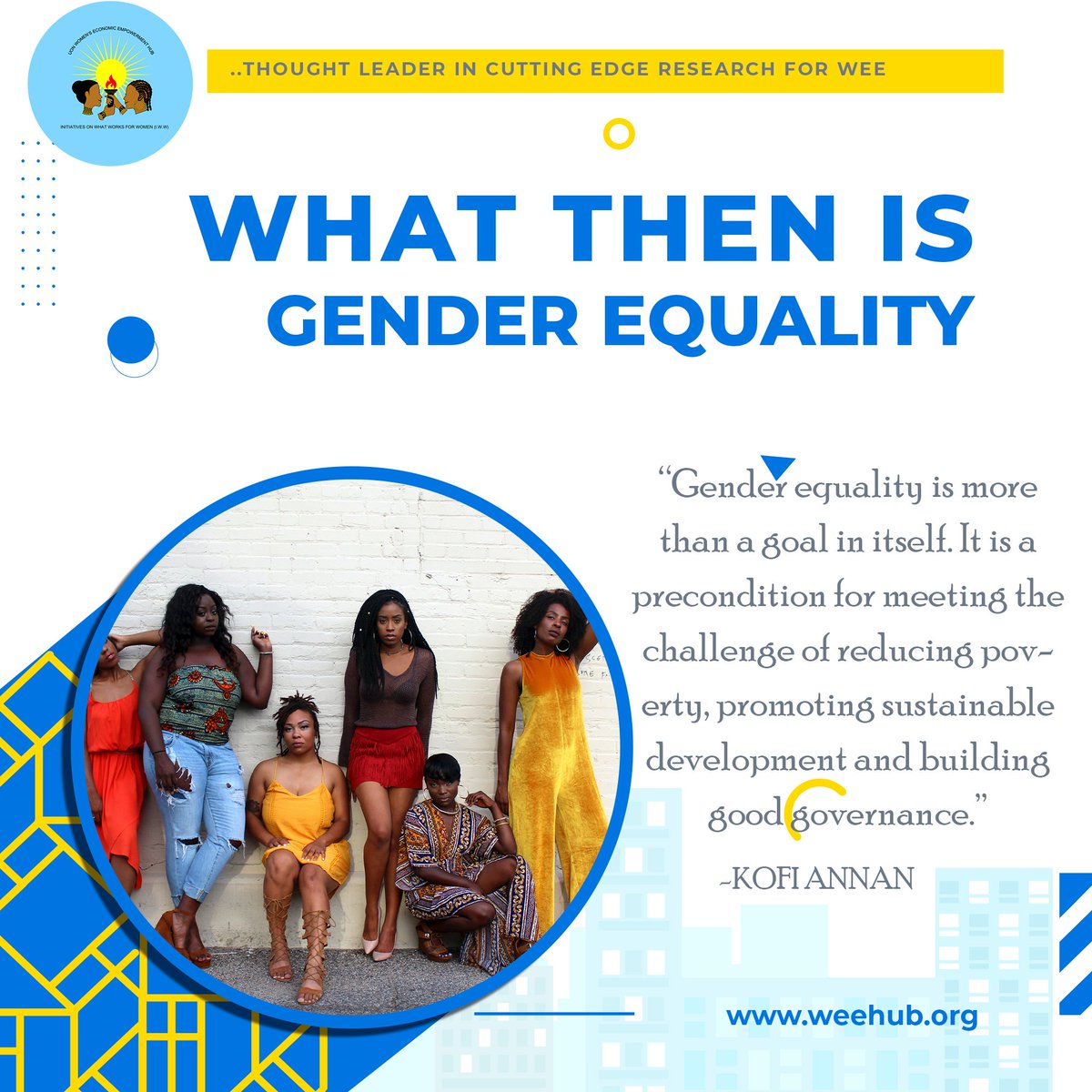 A gender-equal society would be one where the word ‘gender’ does not exist: where everyone can be themselves. @KEWOPA @WomenEmpow @women_agenda @Afidep @crawntrustkenya @CREAWKenya @CAREinKenya #IMFloan #Kenyans