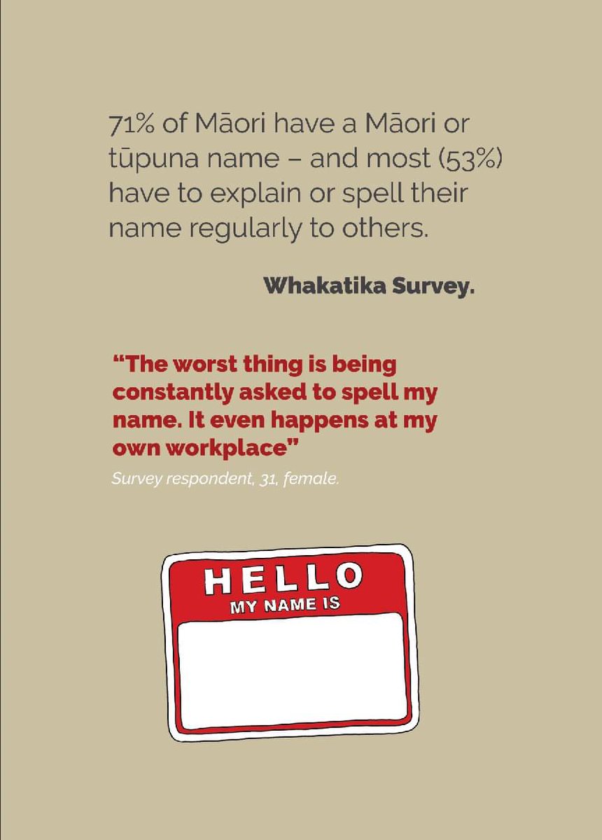 Our Whakatika Survey report found that racism is an attack on our rangatiratanga. It maintains colonial power structures, systematically disadvantaging Māori.

Find out more at our website whakatika.teatawhai.maori.nz”

#Whakatika 
#StopColonialRacism