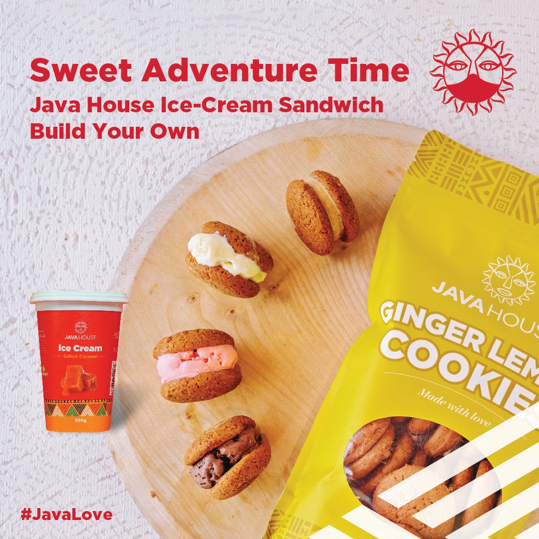 javahouseafrica's tweet image. Now that most of us are stuck at home, we have the perfect foodie home DIY project for you. Java cookies + Java ice cream, a perfect combination that you never knew you needed. Go ahead and try it, tag us in your yummy and beautiful creations. #JavaLove #BringJavaHome