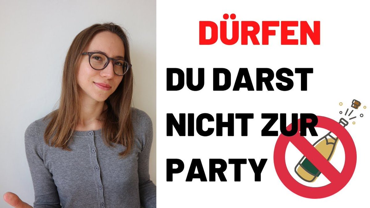 reisquarteu's tweet image. #Deutsche #Grammatik: #Modalverb „dürfen“. youtu.be/DIdM90bHros #Deutschlernen