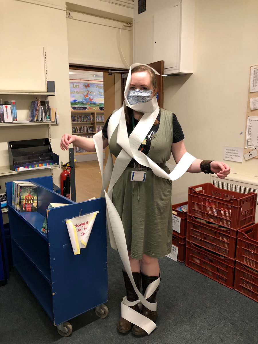 No this isn’t part of a new Egyptology display, it's just paper evidence of our customers enthusiasm for our 
#ClickandCollect service! 
 #lovelibraries #Guildford 
<a href="/SurreyLibraries/">Surrey Libraries UK</a>
<a href="/ExperienceGford/">Experience Guildford</a>