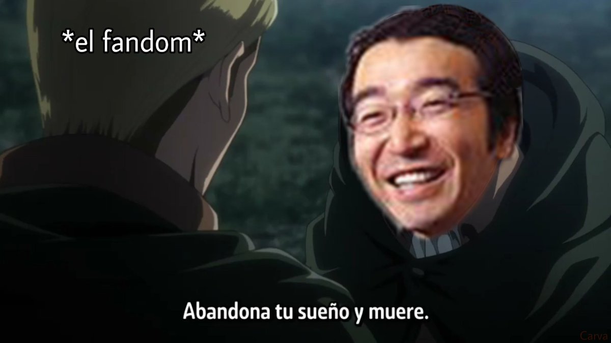 kkkkkkklllllooo's tweet photo. @somoskudasai El fandom: "tengo la esperanza de que el anuncio sea una vuelta del manga"
Togashi: https://t.co/t5mumubQ0D