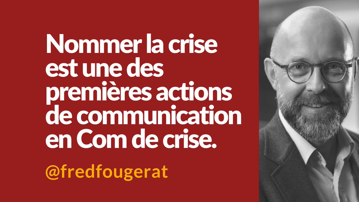 fredfougerat's tweet photo. Nommer la #crise, est une des premières actions de #communication en #ComDeCrise.
Cela concerne notamment la #ComPublique face aux séquences liées à la #Covid_19.

➡https://t.co/F5jnzgRQUn https://t.co/GOQICSSaFT