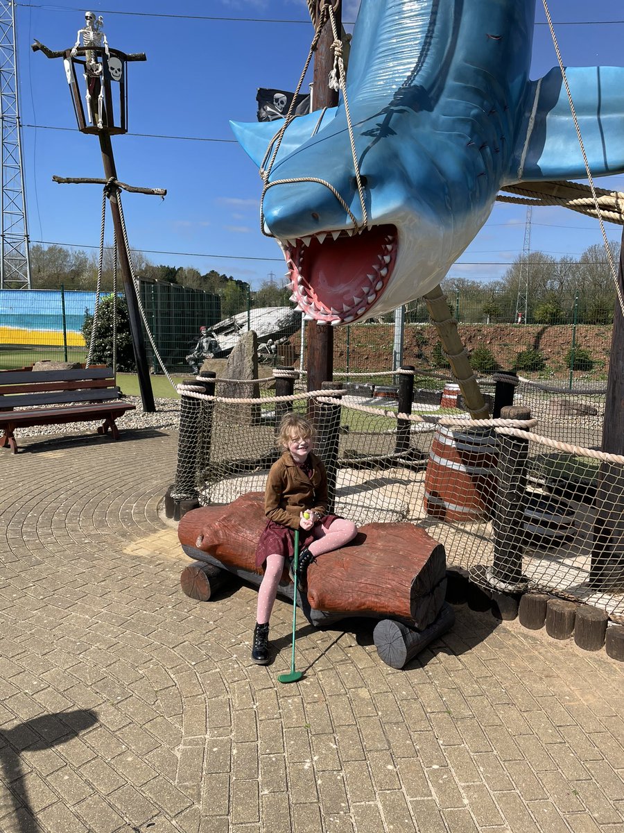 The 🌞 is shining again so why not come and visit us today for 18 holes of fun adventure golf #minigolf #funinthesun #bristol