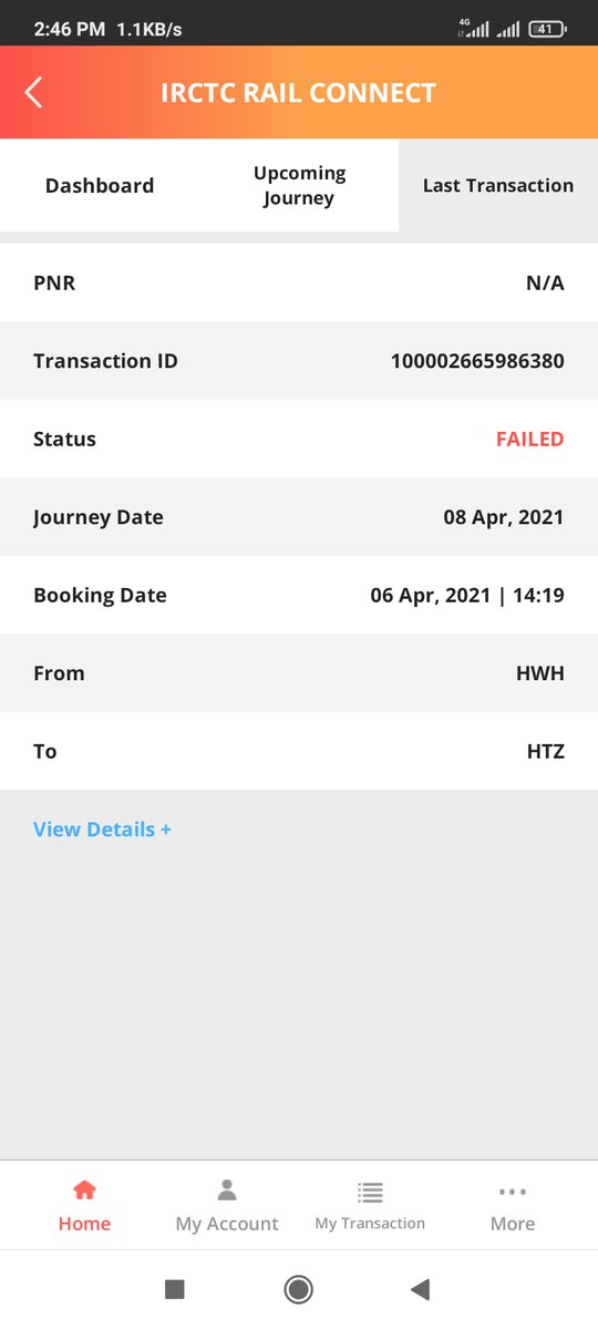 Afroz95's tweet photo. @IRCTCofficial me abhi eke ticket book kiya hai.... payment successful ho gaya hai par ticket book nahi huaa hai...plzzz fixed this issue ASAP https://t.co/sstJse4Nbg