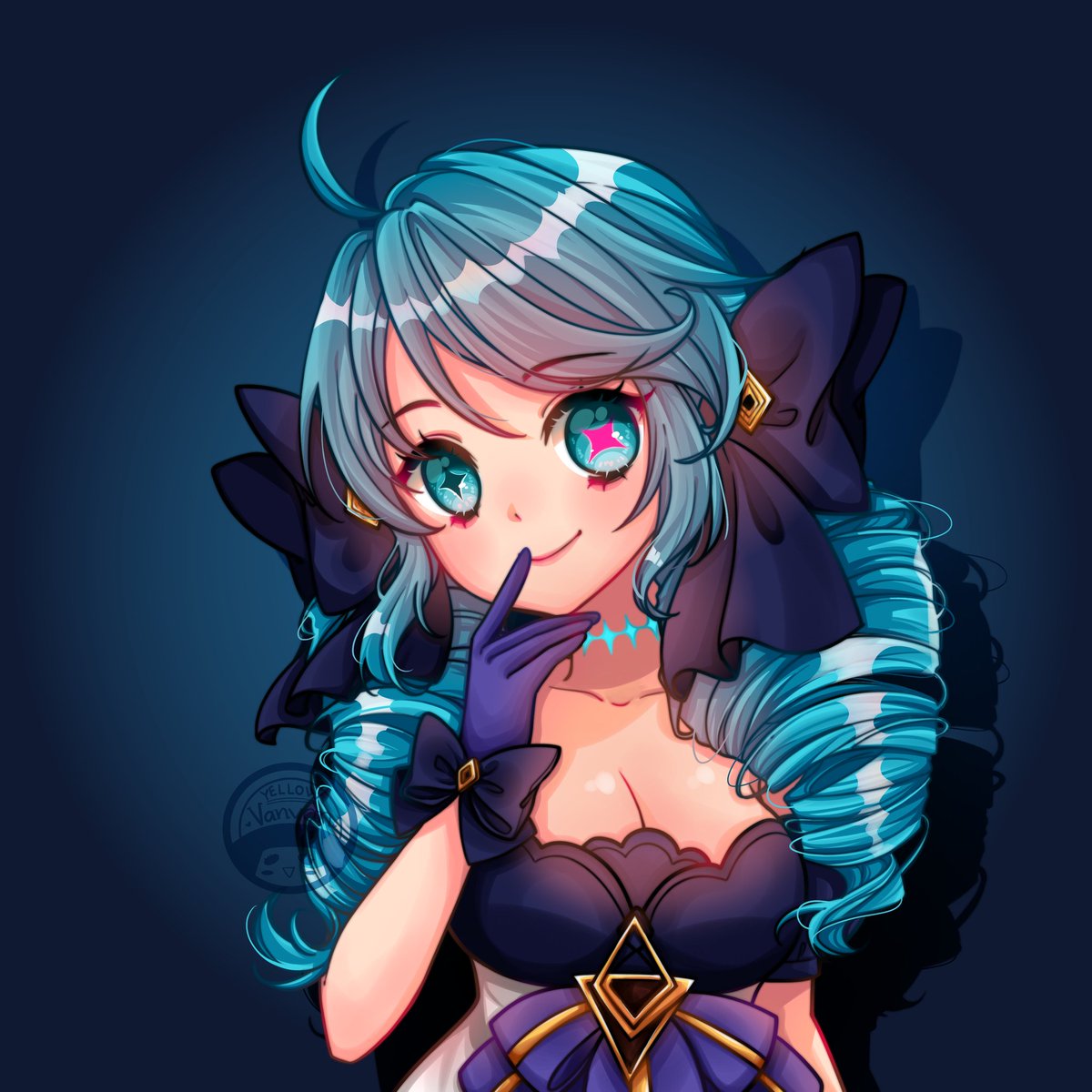 VanvanYellow's tweet photo. Gwen's design is sooo beautifulll aww 💛💛 Do you think like me ???
#drawing #Artworks #gamegirl #FANART #LeagueOfLegendsFanArt #LeagueOfLegends #gwenlol #cute https://t.co/ZkuNrPhi0G
