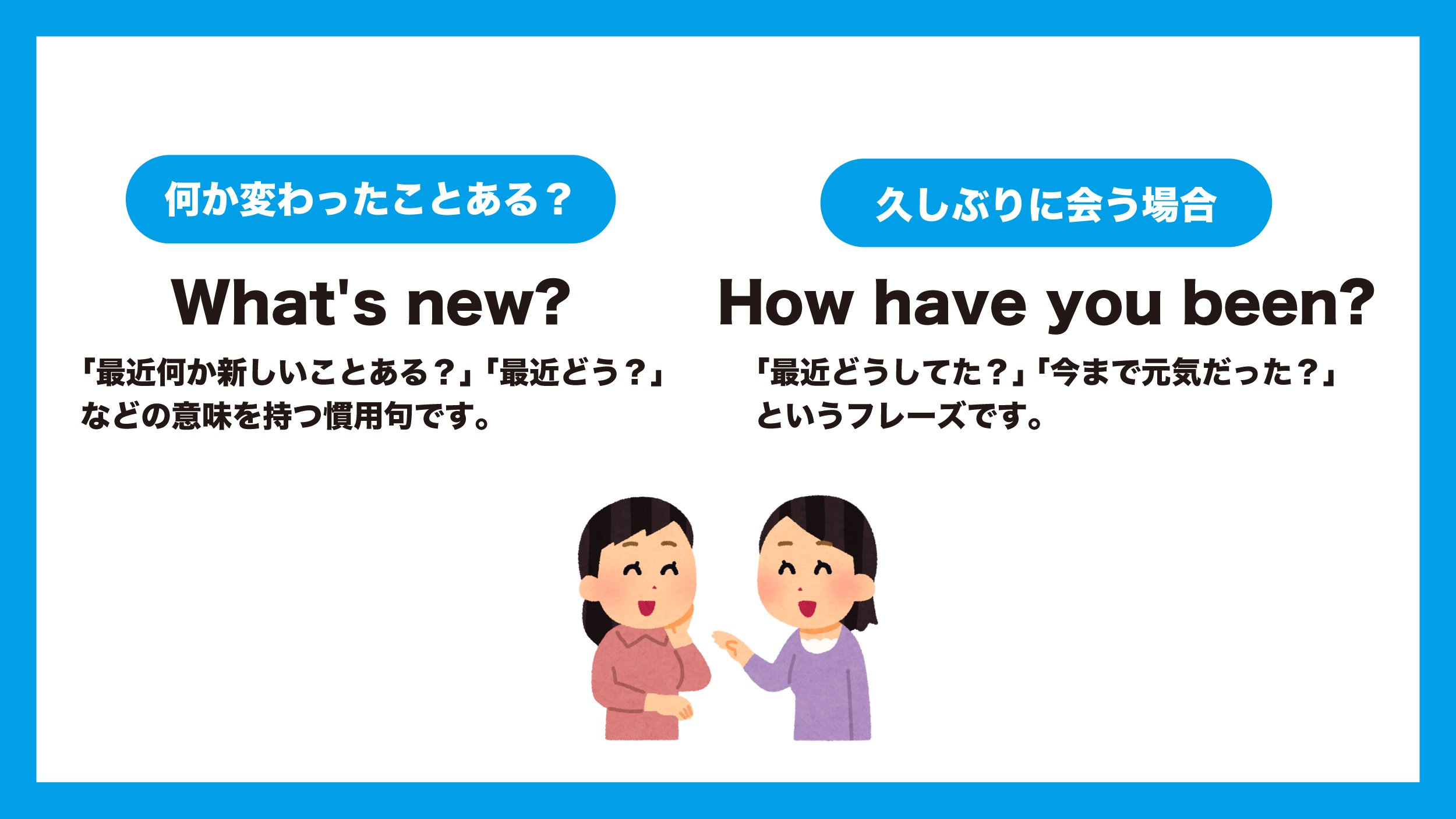 تويتر 英会話イーオン 公式 على تويتر 教えて Aeon Q 新学期 新年度の挨拶に使える英会話を教えて A How Are You は意外にもたくさん表現方法があるんですよ How Is It Going 調子はどう 元気ですか How Are You Doing 元気にしてた Etc