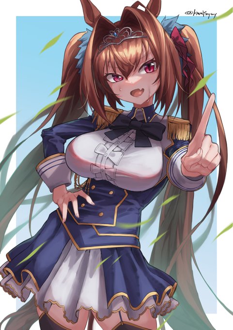 ダイワスカーレット😍
#ウマ娘 