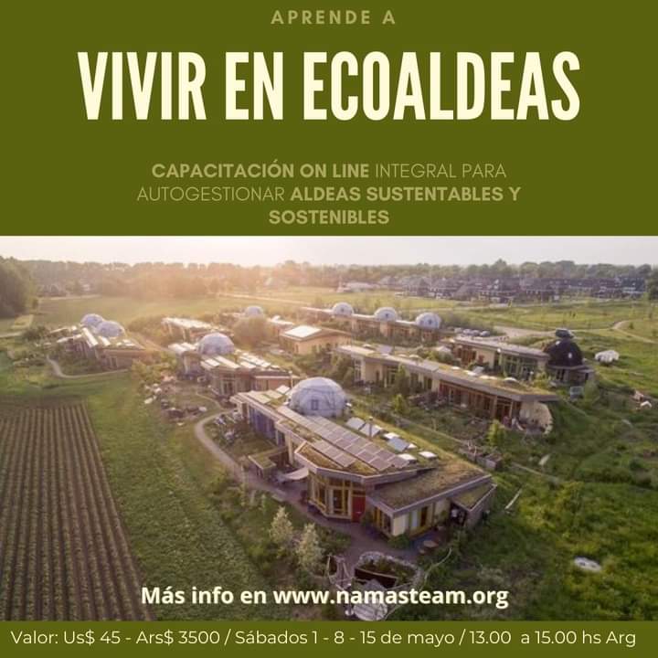 antoniocolo65's tweet photo. Ya estamos inscribiendo a nuestro curso on line Vía Zoom 
APRENDE A VIVIR EN ECOALDEAS
Esta capacitación On Line está diseñada para darte las herramientas necesarias si quieres iniciarte en la gestión integral de aldeas sustentables y sostenibles, con criterio de Permacultura https://t.co/jhzemxwv87