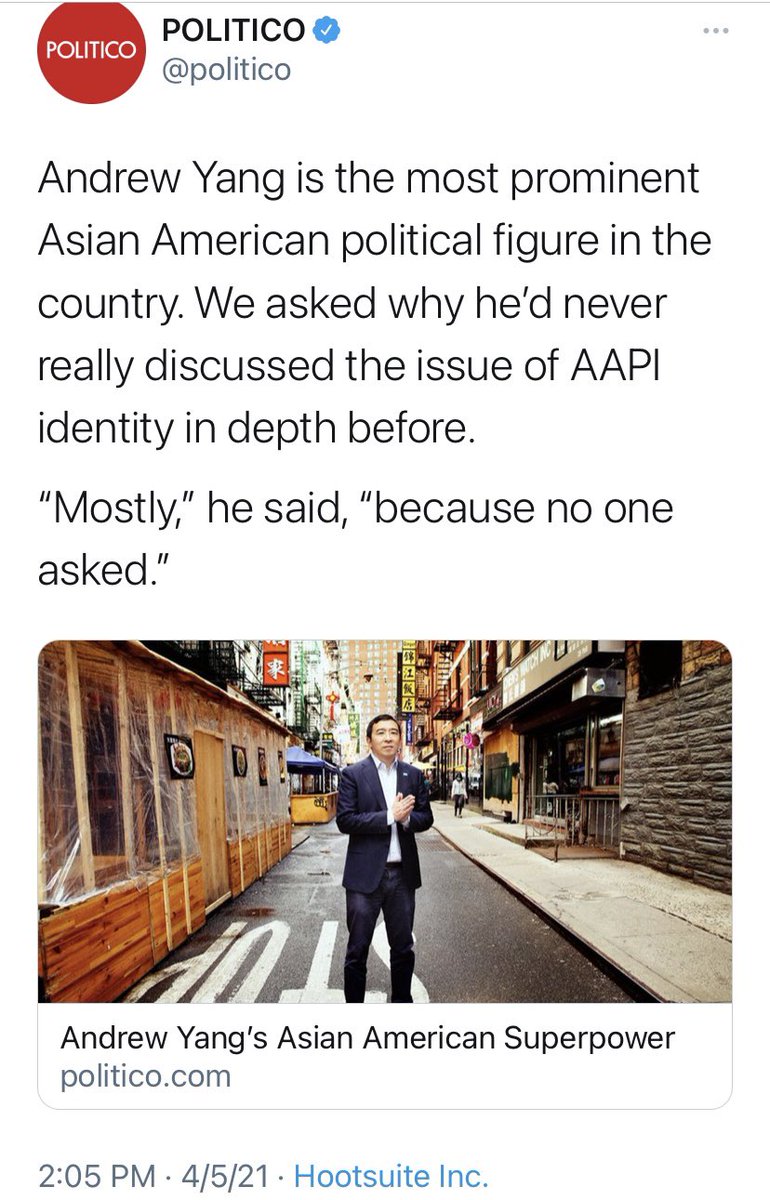 The most prominent Asian American political figure in the country is the Vice President! Come on <a href="/politico/">POLITICO</a>! “Asian” does not equal “East Asian.”🤦🏽‍♂️

#BrownAsiansExist &amp; the majority of Asian Americans are #BrownAsians (Indians, Filipinos, Vietnamese, Pakistani, Southeast Asians).