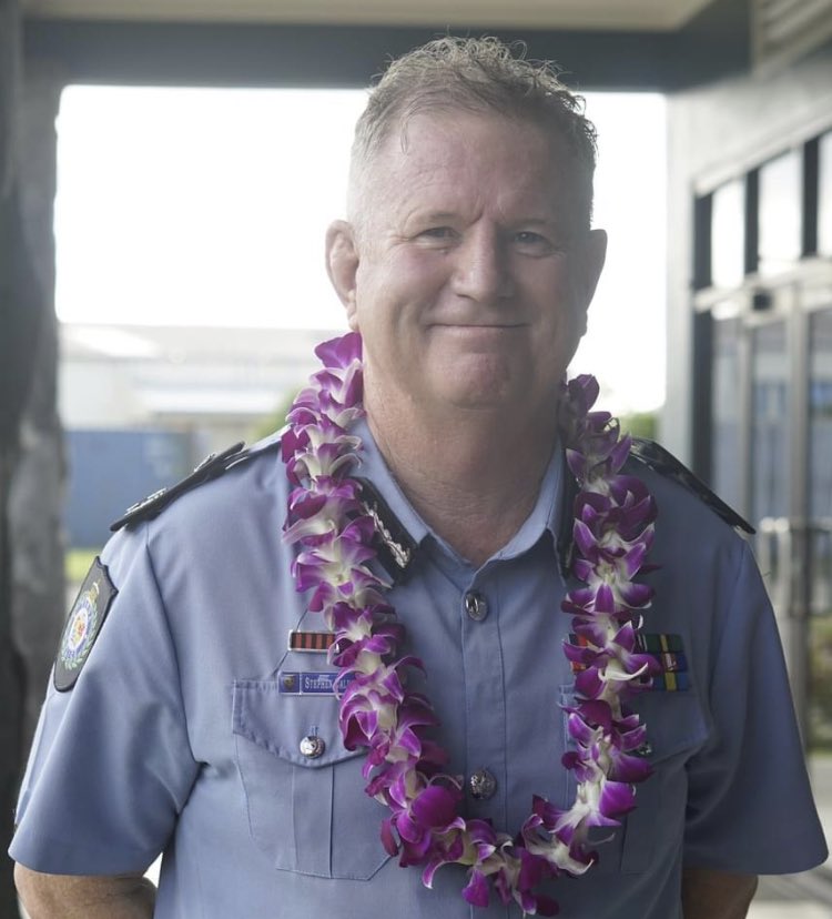Congratulations Commissioner Caldwell on your retirement from Tonga Police Force. It has been a pleasure working with you and your team building Pacific police leaders for now and for the future.