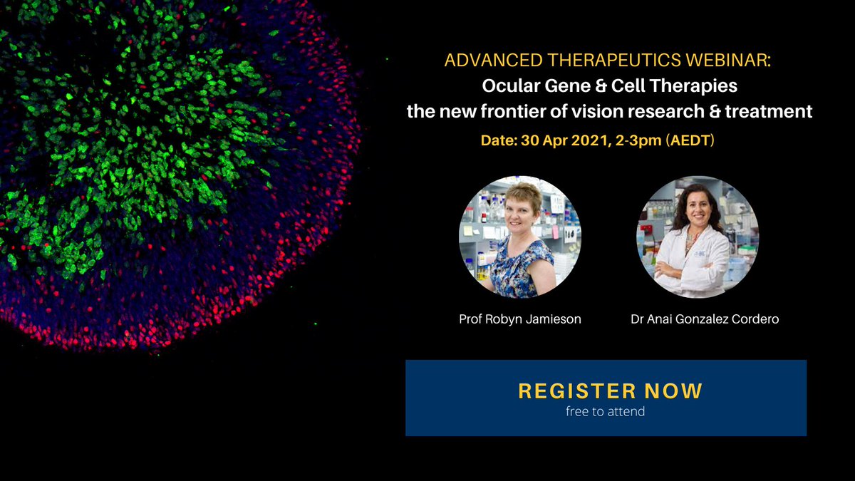 Kids Research (@kids_research) on Twitter photo Join us in our next <a href="/SCHNkids/">Sydney Children's Hospitals Network</a> Advanced Therapeutics webinar on Ocular Gene Therapy, the first in vivo gene therapy approved by <a href="/TGAgovau/">TGA Australia</a> for clinical use in inherited retinal diseases that affect children & young adults <a href="/CMRI_AUS/">CMRI</a> <a href="/syd_health/">Sydney Health</a> Register now: bit.ly/2OoLmFL Join us in our next <a href="/SCHNkids/">Sydney Children's Hospitals Network</a> Advanced Therapeutics webinar on Ocular Gene Therapy, the first in vivo gene therapy approved by <a href="/TGAgovau/">TGA Australia</a> for clinical use in inherited retinal diseases that affect children & young adults <a href="/CMRI_AUS/">CMRI</a> <a href="/syd_health/">Sydney Health</a> Register now: bit.ly/2OoLmFL