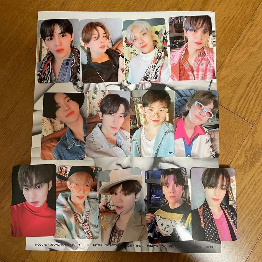 cherryuPH's tweet photo. PH GO✨ wts/lfb

Going Seventeen PC Random Version

Price: 80php
DOP: April 15

Available Members:
Seungcheol 3
Joshua 5
Jun 7
Woozi 3
The8  5
Mingyu 2
DK 5
Seungkwan 7
Vernon 6
Dino 3

Comment mine + member https://t.co/Kzvyf4MBOu