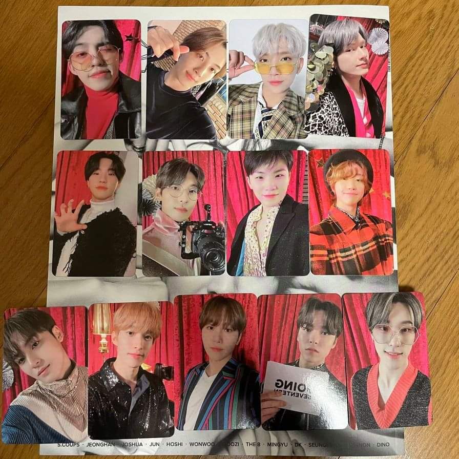 PH GO✨ wts/lfb

Going Seventeen PC Random Version

Price: 80php
DOP: April 15

Available Members:
Seungcheol 3
Joshua 5
Jun 7
Woozi 3
The8  5
Mingyu 2
DK 5
Seungkwan 7
Vernon 6
Dino 3

Comment mine + member