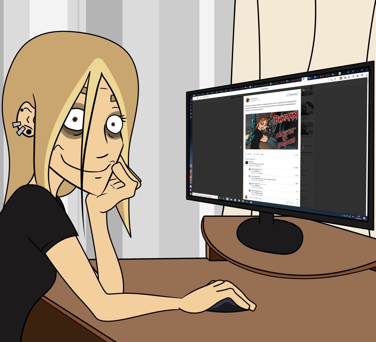 Max43318483's tweet photo. Привет.
Это я - абсолютно игнорирую собственные "проекты" и жду выхода видоса от Metal family
#metalfamily #рисование #mf #металфемели #рисунок #drawing #art #арт #Drawnosaur #metal_family https://t.co/FlTRvSJ5T3
