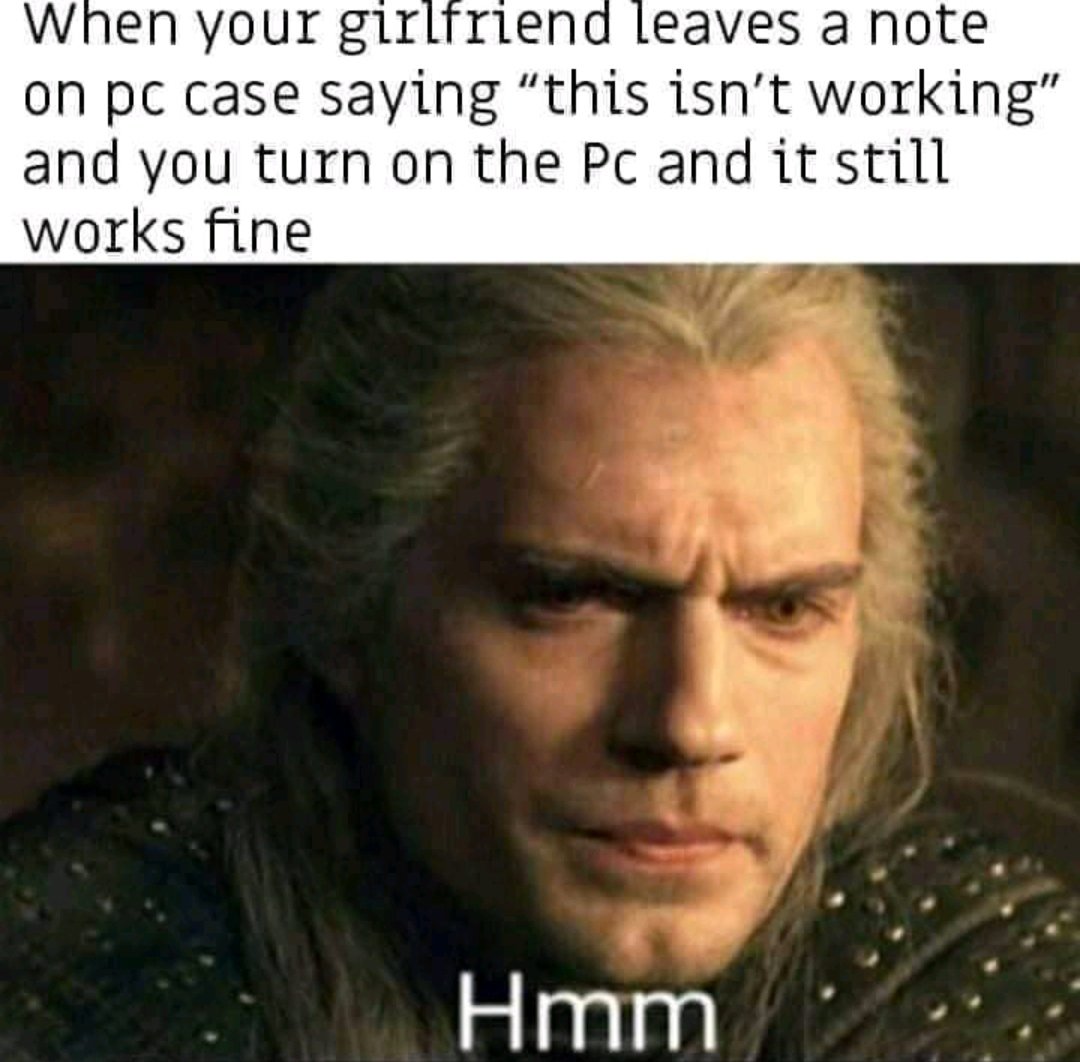 letsgeekaboutit's tweet image. #relatable for #pcgamer #wives and #girlfriends .... Like, how much did you spend on your #PC and I can&apos;t have a new bag?! Just buy a #PS5 already! - Hannah

Also, we love @HenryCavillNews